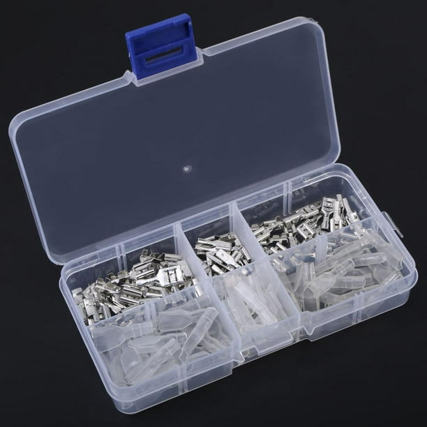 270X Female&Male Spade Connectors Wire Crimp Terminals Set 2.8mm 4.8mm 6.3 YRDE 270X Female&Male Spade Connectors Wire Crimp Terminals Set 2.8mm 4.8mm 6.3 YRDE